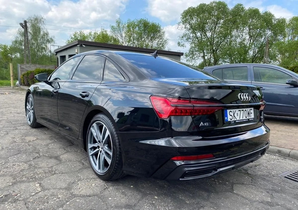 Audi A6 cena 149900 przebieg: 125000, rok produkcji 2019 z Poręba małe 56